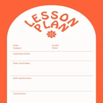 Orange Arch Lesson Planner