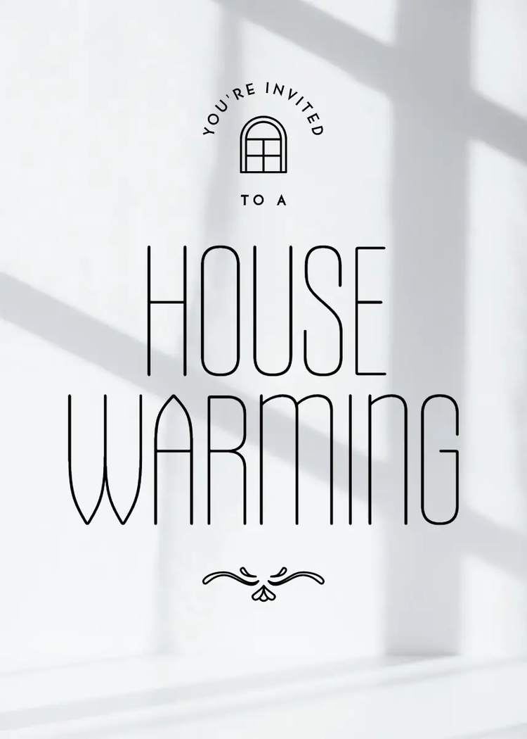 minimalist, white template for cloud dancer