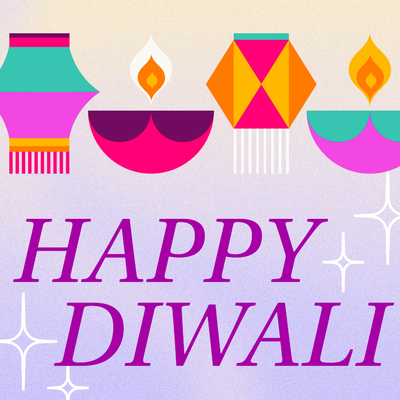 Happy Diwali social media template