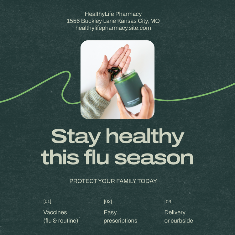 teal template with image