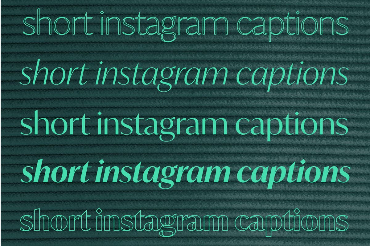7 types of short Instagram captions and 75+ examples to use today