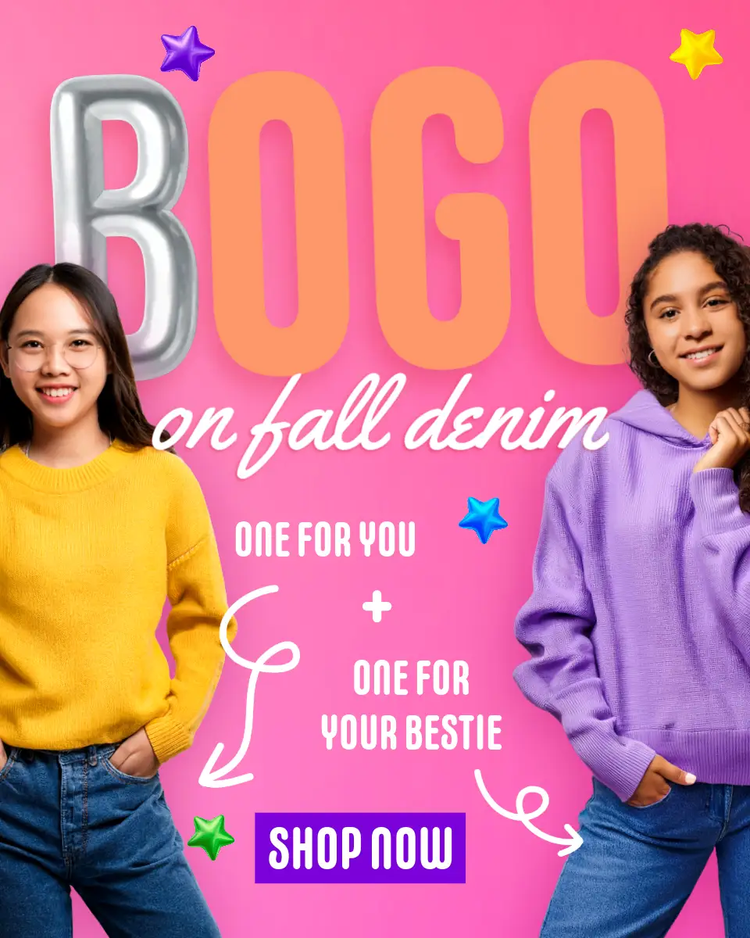 buy one get one free back to school template