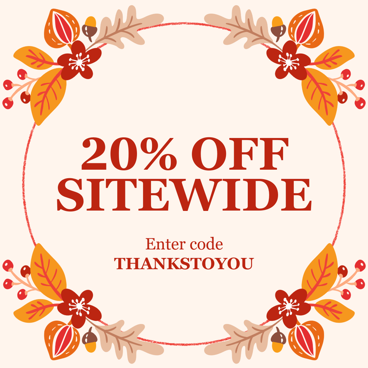 20% off sitewide sale template