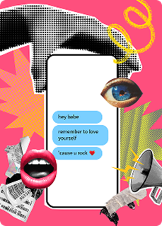 Colorful Self-Love Card