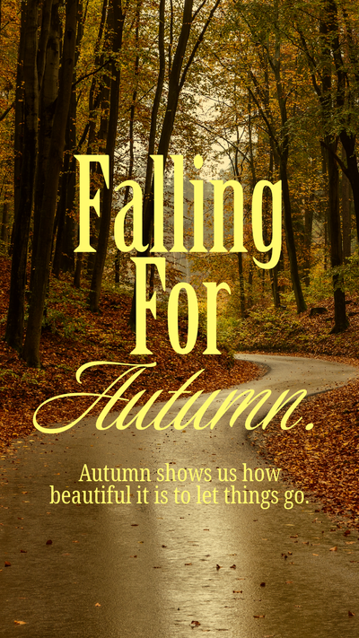 Falling for autumn template