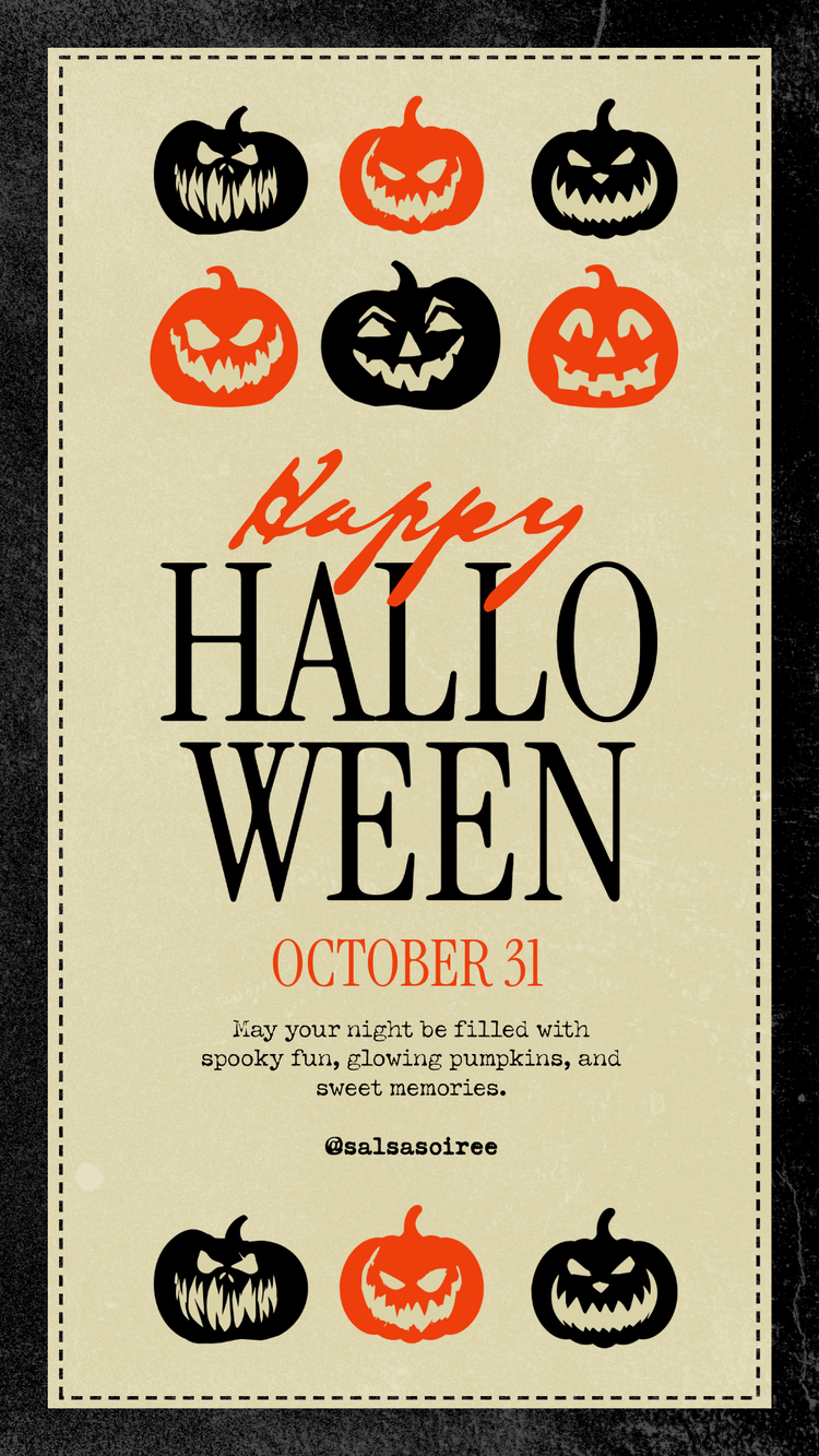 Happy Halloween template