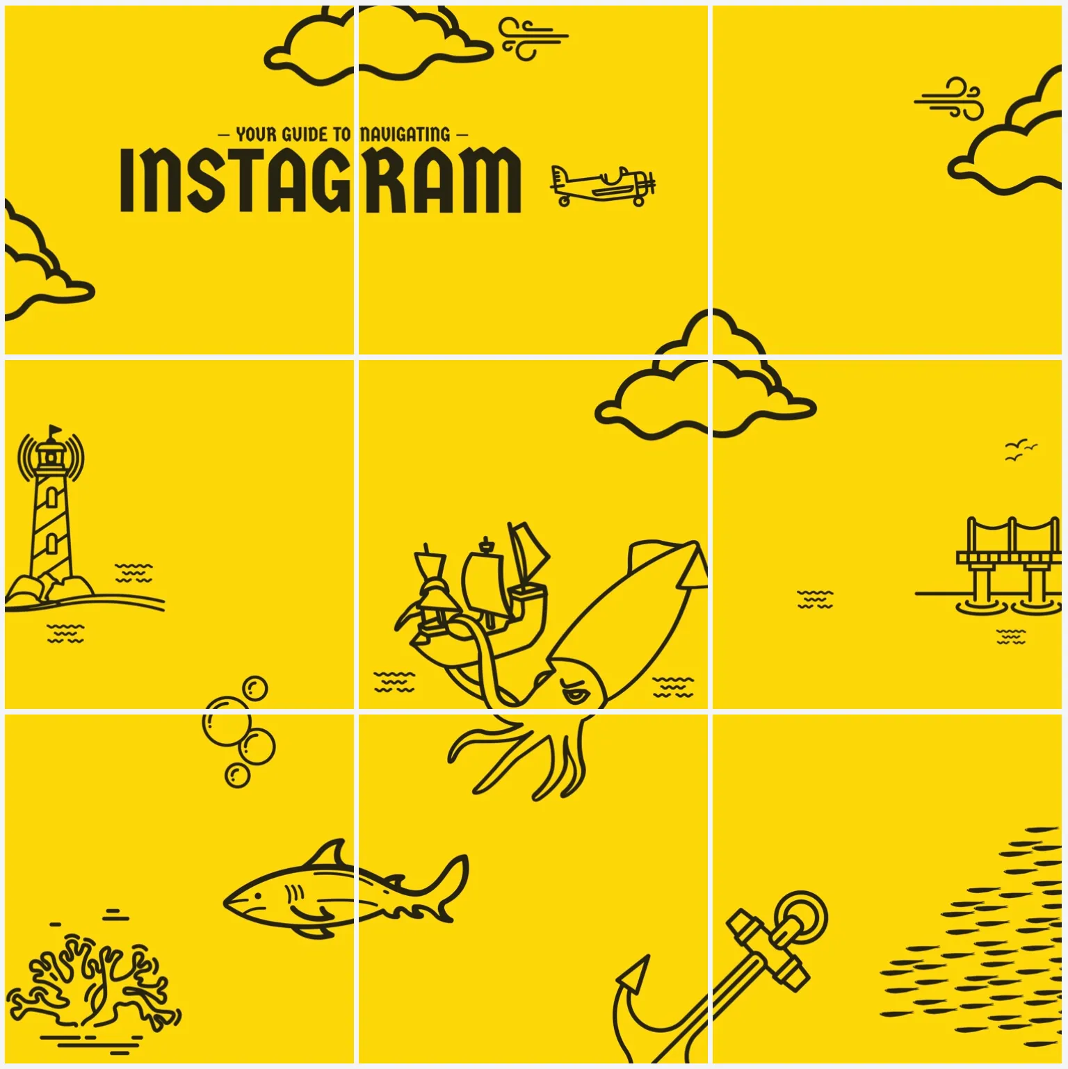 How To Design A Grid Takeover For Your Instagram Feed
