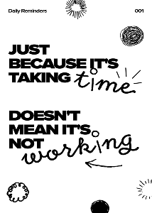 A screenshot of a motivational quote poster template