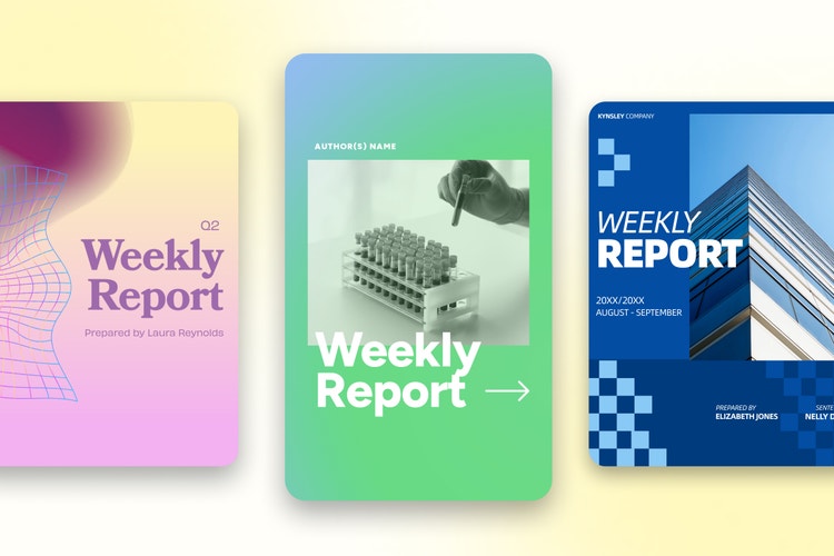 How to create a weekly report: templates & examples | Adobe