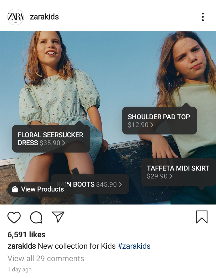 The New Back to School Shopping: Tips for Retailers: Online Store of Zara