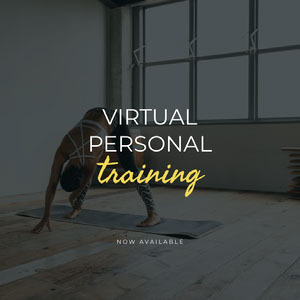 virtual personal training instagram  COVID-19 Re-opening