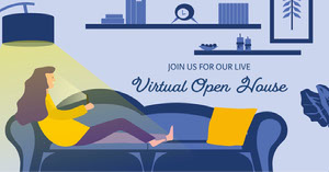 virtual open house instagram landscape  COVID-19 Re-opening