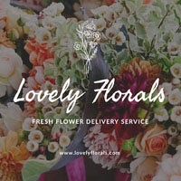 Elegant Floral Flower Delivery Service Instagram Post COVID-19 Re-opening