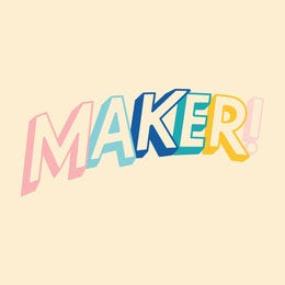 Pink and Colorful Catchphrase Sticker Instagram Post Artists Collection: Adobe Spark Stylemakers