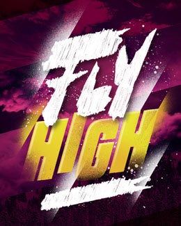 Purple, White and Yellow Catchphrase Instagram Postrait Artists Collection: Adobe Spark Stylemakers