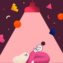 Pink and Purple Pastel Color Symbolic Art Instagram Post Artists Collection: Adobe Spark Stylemakers