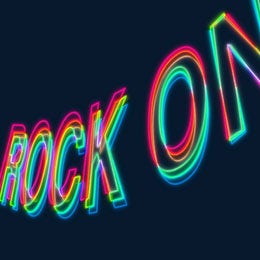 Black and Neon Light Catchphrase Instagram Post Glitch Art