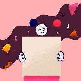 Pink and Purple Pastel Color Symbolic Art Instagram Post Artists Collection: Adobe Spark Stylemakers