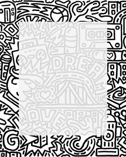 Black and White Copy Space Comic Book Style Framed Instagram Portrait Artists Collection: Adobe Spark Stylemakers