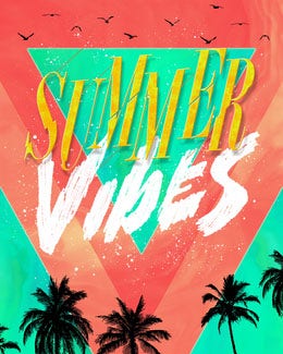 Light, Bright, Colorful Catchphrase Instagram Postrait Artists Collection: Adobe Spark Stylemakers