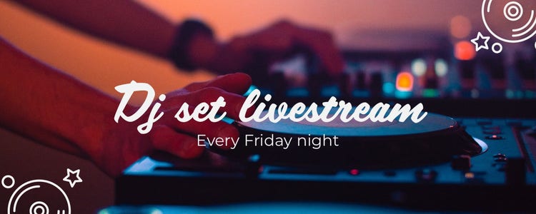 Colorful Dj Livestream Twitch