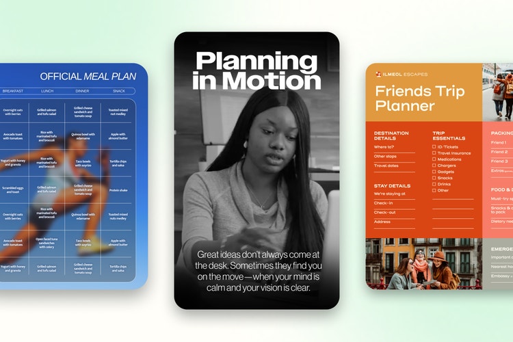 The very best templates for planning and goal setting