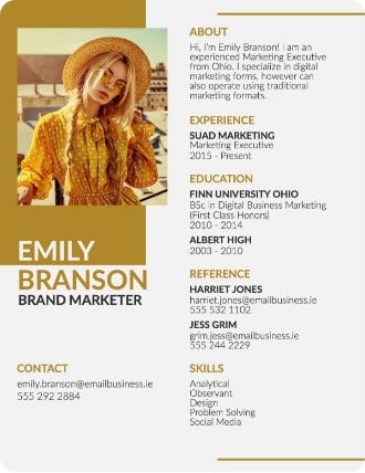 Emily Branson Resume