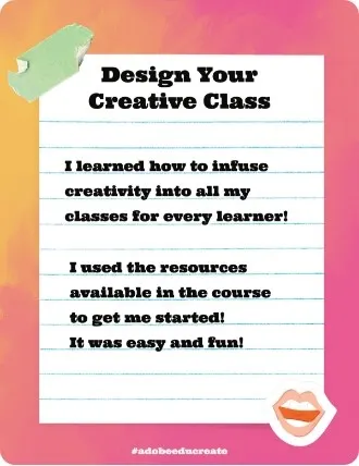 Design your creative class