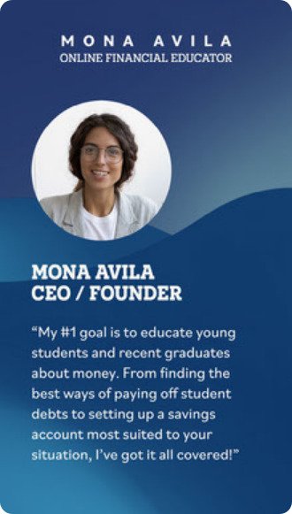 Mona avila online financial education