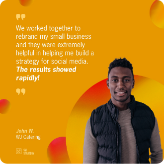 We worked together to rebrand my small business