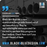 Black and Blue are a new sustainable