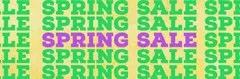 Green Spring Sale Banner Animation 