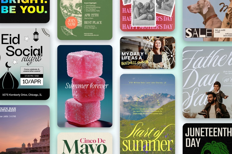 The best templates for Q2 moments (April - June)