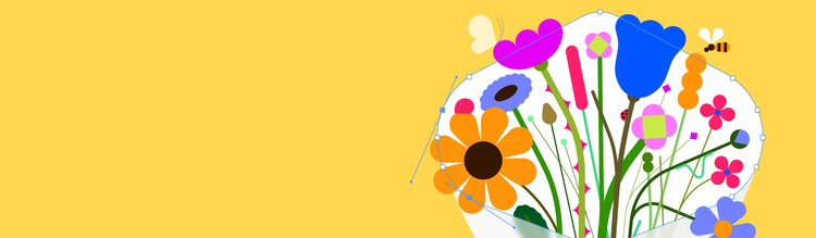 Kukkakimpun kuvitus, Picture