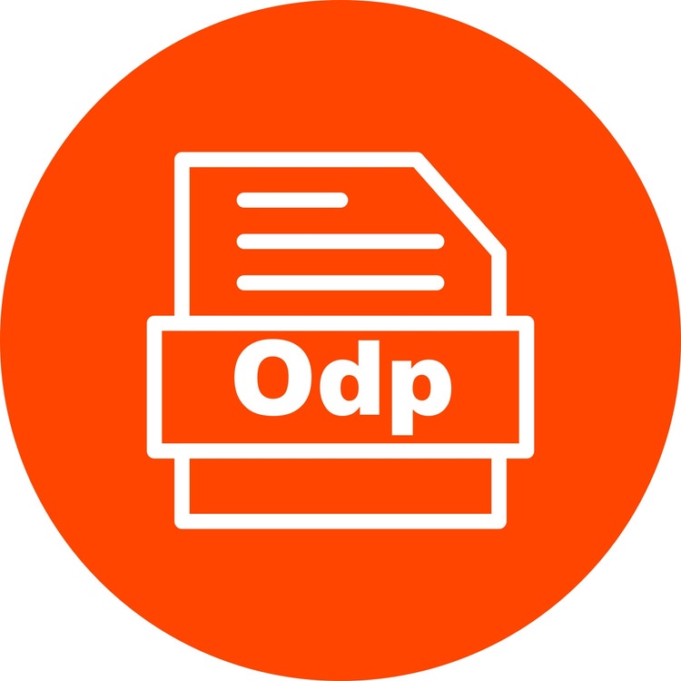 Un fichier ODP