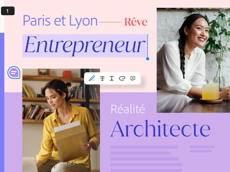 Différence entre le métier de rêve (entrepreneur) et le métier réaliste (architecte) à Paris et à Lyon