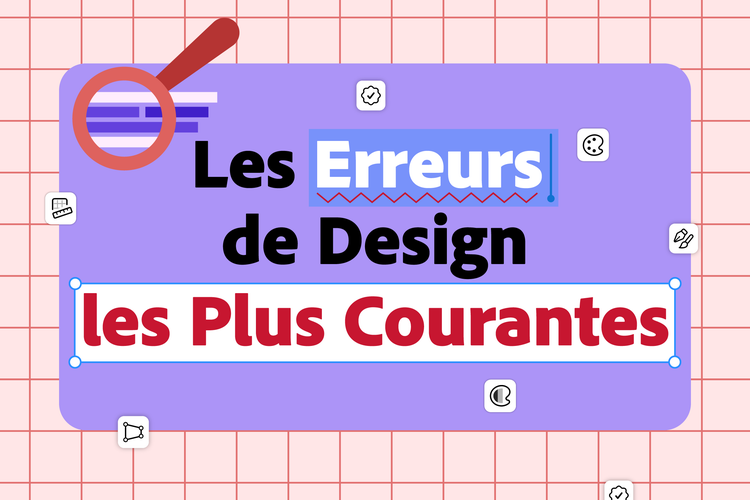 Graphique montrant le titre Les Erreurs De Design Les Plus Courantes