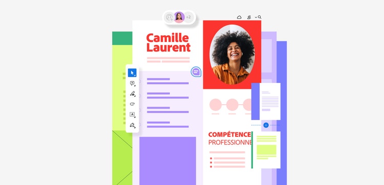 reproduction d'un CV effectué via Adobe Acrobat