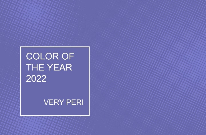 Photo de la couleur de l'année 2022