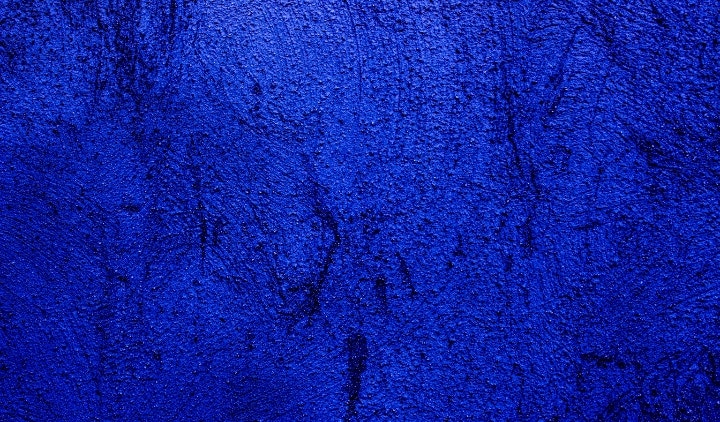 Aplat de couleur bleu cobalt