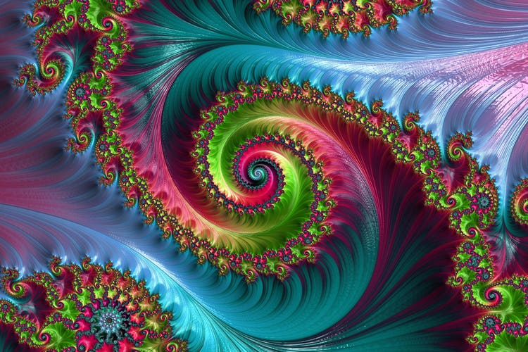 exemple d'art fractal