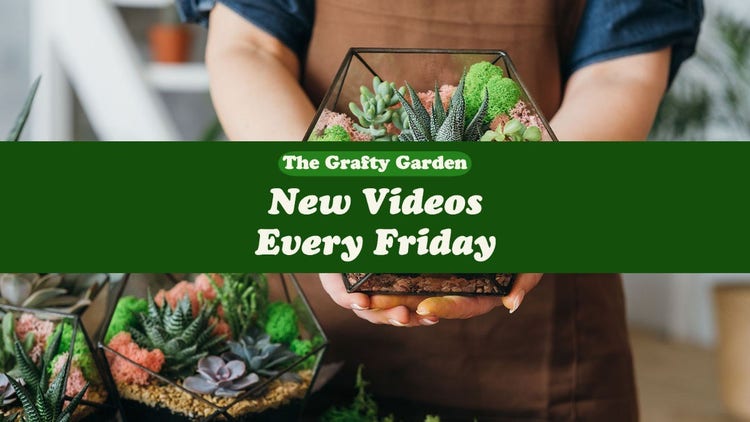 Green & White Gardening Youtube Channel Art