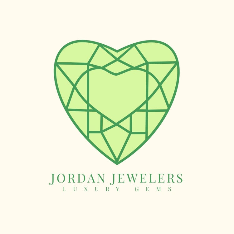 Green Jewel Heart Logo