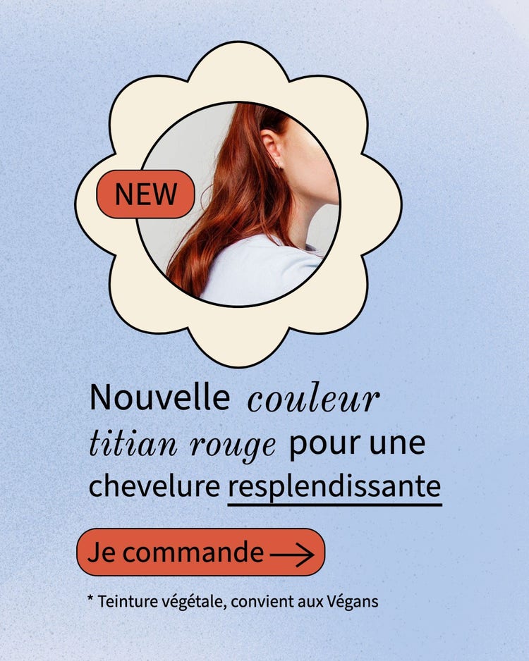 Blue and Red New Hair Color Instagram Ad