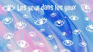 Blue and Pink Marble Background Eyes Zoom Background Arrière-plans Zoom