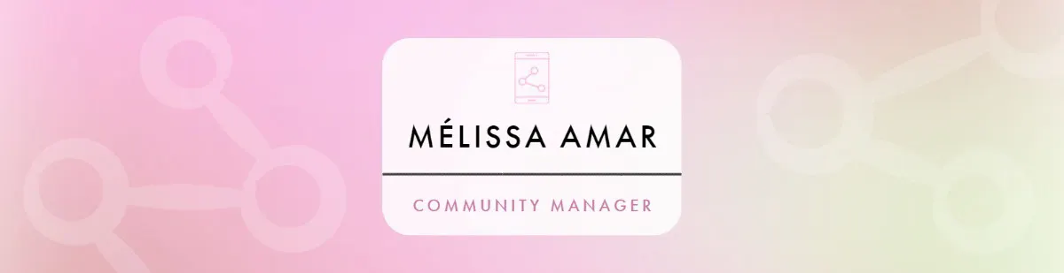 Pink Green Gradient Community Manager LinkedIn Profil Cover