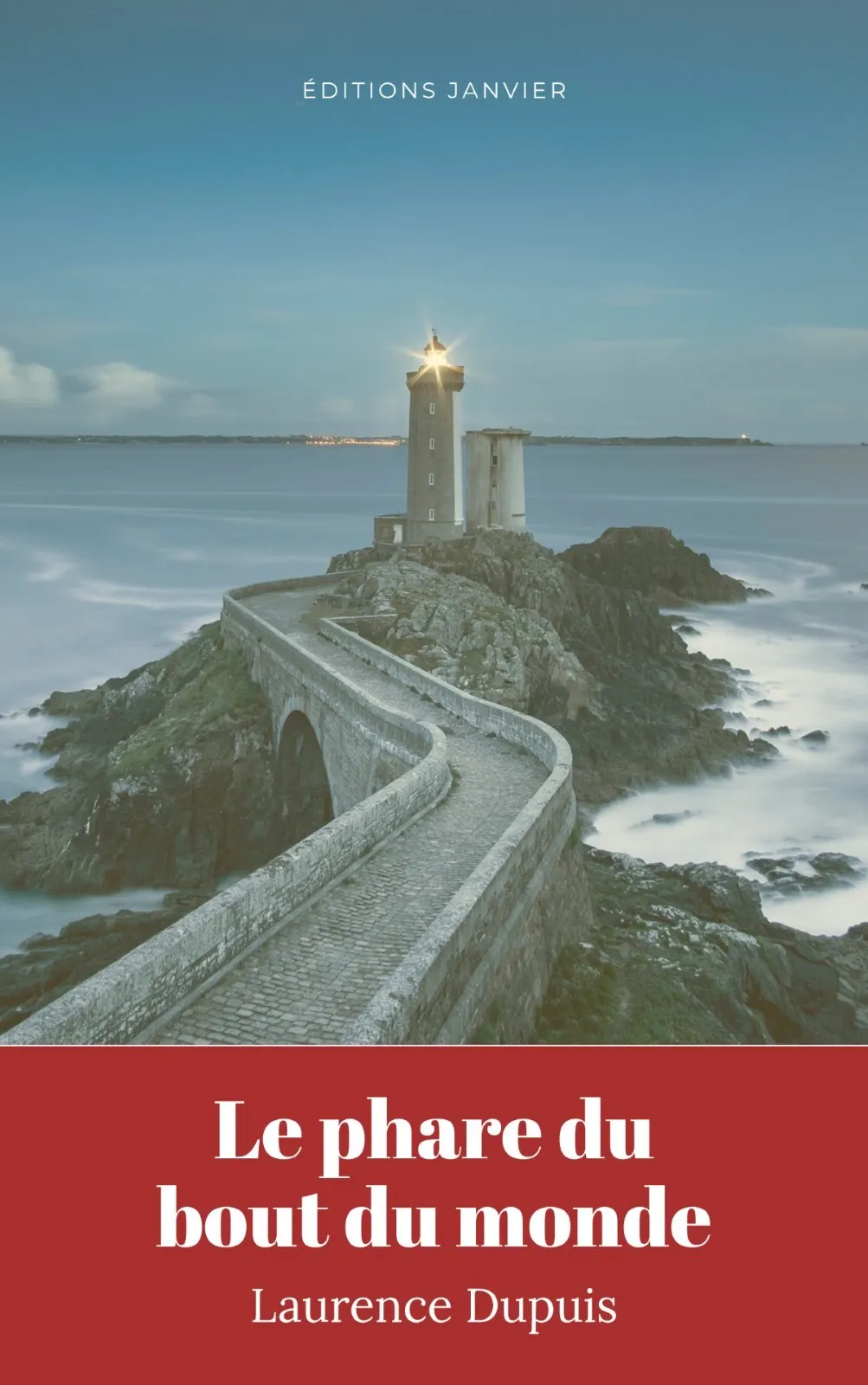 Blue And Red Lighthouse Book Cover