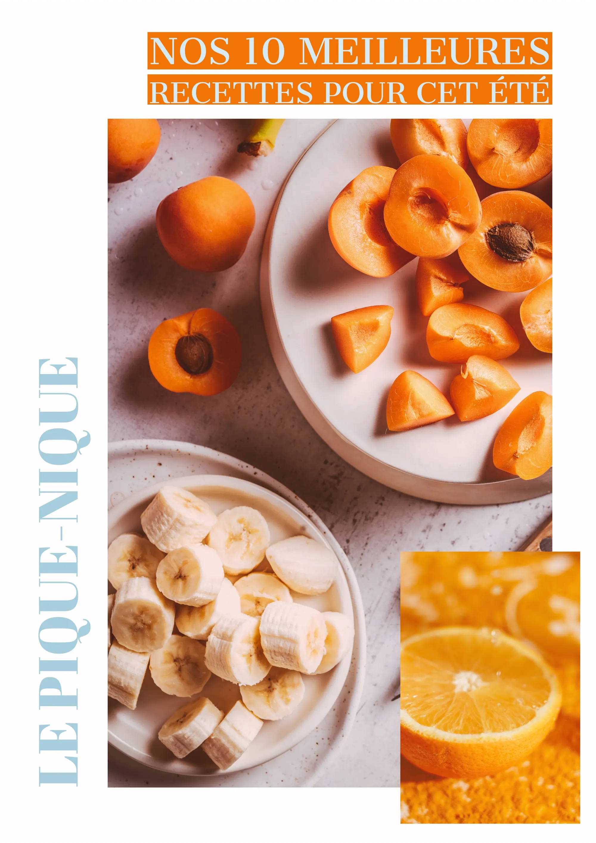 Orange - Our Best Summer Recipes Magazine Cover