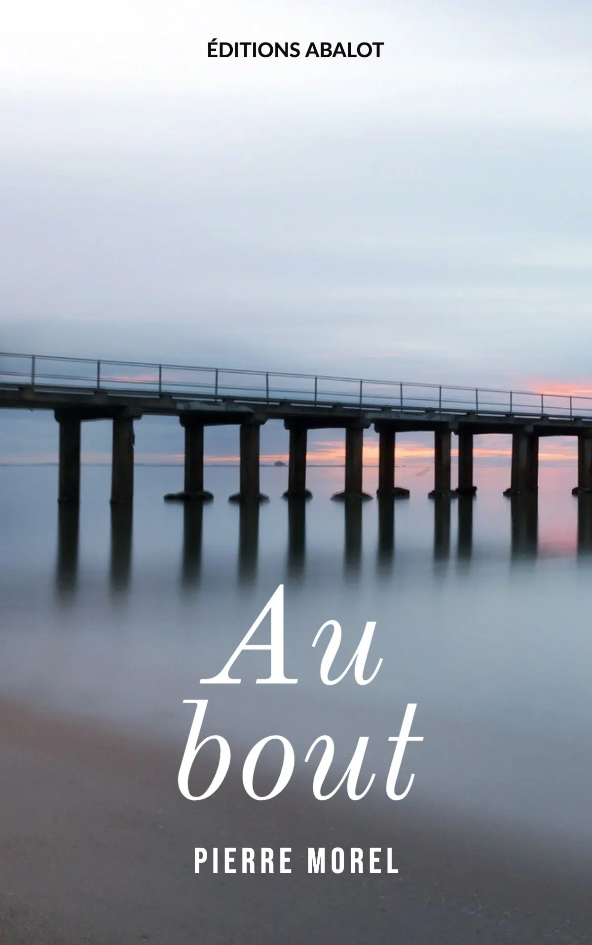 Grey sea jetty Book cover