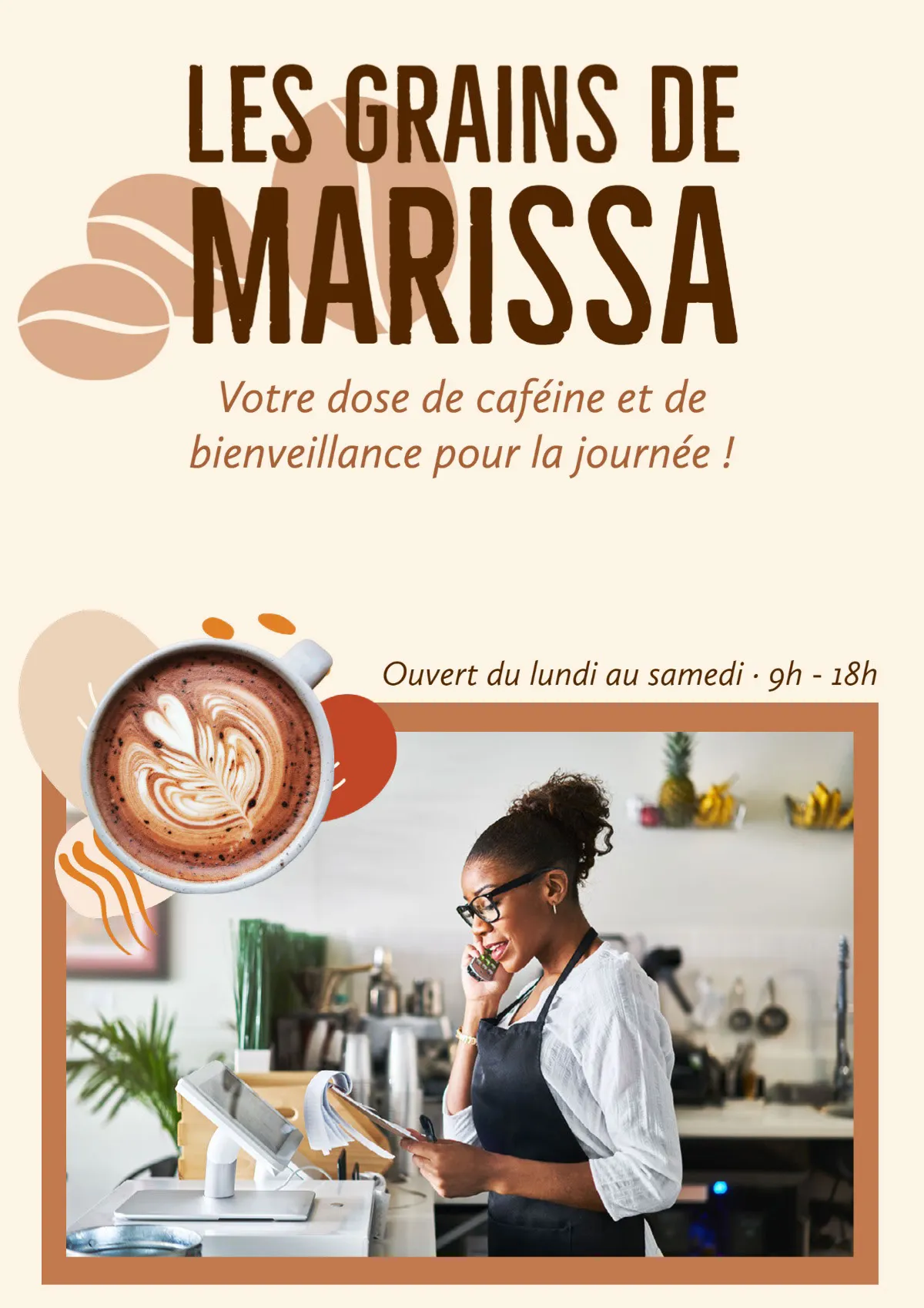 Small Business Coffee Shop Flyer